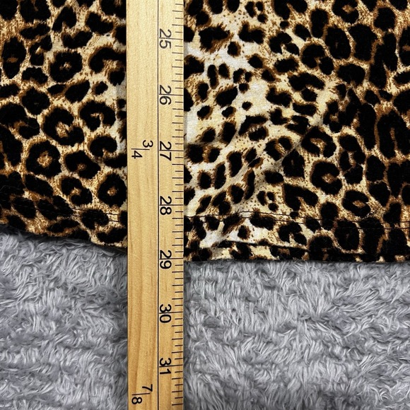 Cherish Racerback Tank Top Women's L Leopard Animal Print USA - Picture 10 of 10